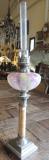 Lampe petrole toupie irisee rose.JPG